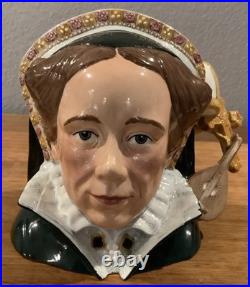Royal Doulton Character Jug Queen Mary I D7188 Large Jug of the Year 2004 COA