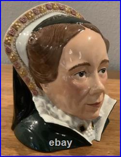 Royal Doulton Character Jug Queen Mary I D7188 Large Jug of the Year 2004 COA