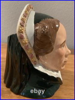 Royal Doulton Character Jug Queen Mary I D7188 Large Jug of the Year 2004 COA