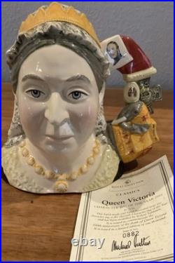 Royal Doulton Character Jug Queen Victoria D7152 Large Jug of the Year 1996