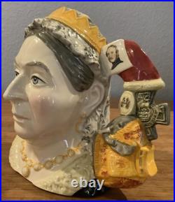 Royal Doulton Character Jug Queen Victoria D7152 Large Jug of the Year 1996