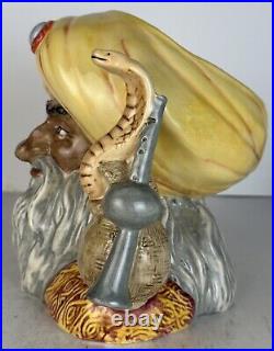 Royal Doulton Character Jug SNAKE CHARMER D6912 Ltd. Ed