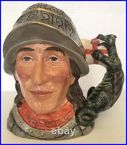 Royal Doulton Character Jug ST. GEORGE D7129