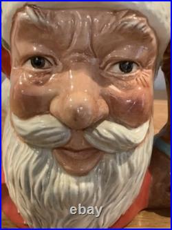 Royal Doulton Character Jug Santa Claus D6675 Large Size 1982