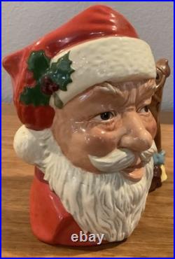 Royal Doulton Character Jug Santa Claus D6675 Large Size 1982 Royal Doulton Character Jug Santa Claus D6675 Large Size 1982