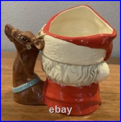 Royal Doulton Character Jug Santa Claus D6675 Large Size 1982