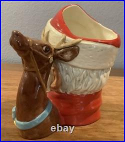 Royal Doulton Character Jug Santa Claus D6675 Large Size 1982 Royal Doulton Character Jug Santa Claus D6675 Large Size 1982