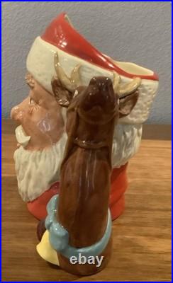 Royal Doulton Character Jug Santa Claus D6675 Large Size 1982