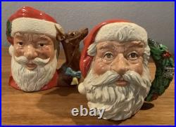 Royal Doulton Character Jug Santa Claus D6675 Large Size 1982