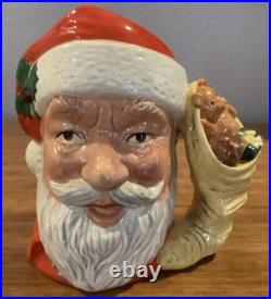 Royal Doulton Character Jug Santa Claus D6690 Large Size 1983 Signed