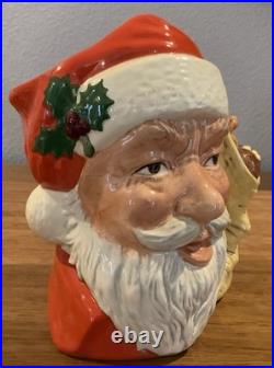 Royal Doulton Character Jug Santa Claus D6690 Large Size 1983 Signed