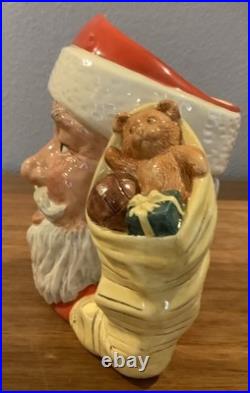 Royal Doulton Character Jug Santa Claus D6690 Large Size 1983 Signed