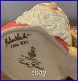 Royal Doulton Character Jug Santa Claus D6690 Large Size 1983 Signed