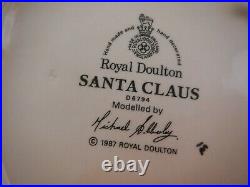 Royal Doulton Character Jug Santa Claus England D6794 Large Limited Edition