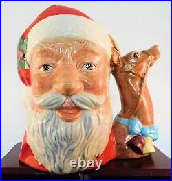 Royal Doulton Character Jug Santa Claus Reindeer Handle D6675