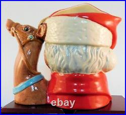 Royal Doulton Character Jug Santa Claus Reindeer Handle D6675