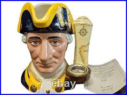 Royal Doulton Character Jug Signed Michael Doulton Captain James Cook 359/2500 L