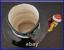 Royal Doulton Character Jug Snowman D7241 Limitid Edition #15 of 500 Mint