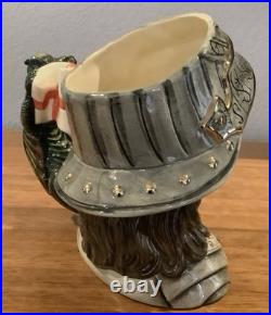 Royal Doulton Character Jug St. George D7129 Large 1998 Limited Edition Royal Doulton Character Jug St. George D7129 Large 1998 Limited Edition