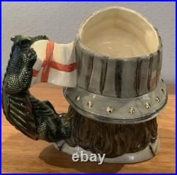 Royal Doulton Character Jug St. George D7129 Large 1998 Limited Edition