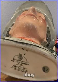 Royal Doulton Character Jug St. George D7129 Large 1998 Limited Edition