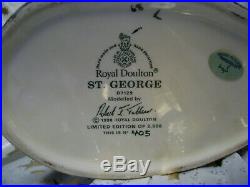 Royal Doulton Character Jug St. George D7129 lg. Colorway