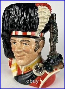 Royal Doulton Character Jug THE PIPER D6918 (with COA)