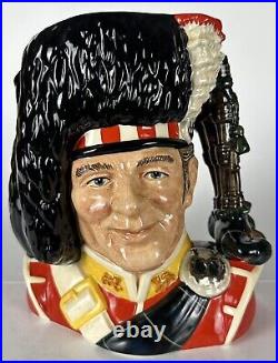 Royal Doulton Character Jug THE PIPER D6918 (with COA)