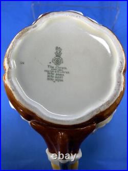 Royal Doulton Character Jug The Clown White Hair D6322 6.5H Royal Doulton Character Jug The Clown White Hair D6322 6.5H