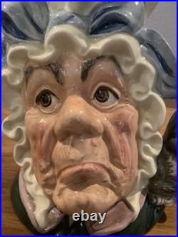 Royal Doulton Character Jug The Cook and The Cheshire Cat D6842 Large 1989