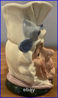 Royal Doulton Character Jug The Cook and The Cheshire Cat D6842 Large 1989