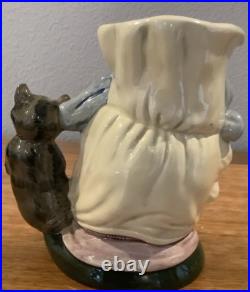 Royal Doulton Character Jug The Cook and The Cheshire Cat D6842 Large 1989