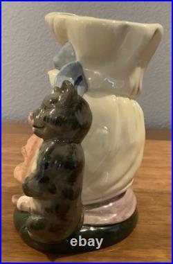 Royal Doulton Character Jug The Cook and The Cheshire Cat D6842 Large 1989
