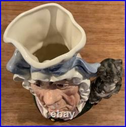 Royal Doulton Character Jug The Cook and The Cheshire Cat D6842 Large 1989