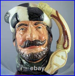 Royal Doulton Character Jug The Trapper D6609 Backstamp B