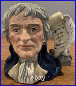 Royal Doulton Character Jug Thomas Jefferson D6943 Large 1993 Limited Edition