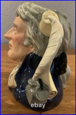 Royal Doulton Character Jug Thomas Jefferson D6943 Large 1993 Limited Edition