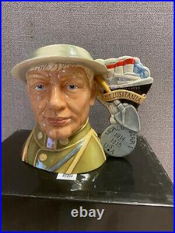 Royal Doulton Character Jug U. S. Wars World War I D7267 #274 of 350