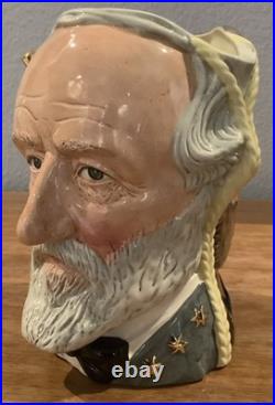 Royal Doulton Character Jug Ulysses Grant Robert Lee Civil War D6698 Large 1983