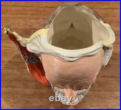 Royal Doulton Character Jug Ulysses Grant Robert Lee Civil War D6698 Large 1983