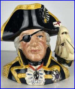 Royal Doulton Character Jug Vice Admiral LORD NELSON D6932