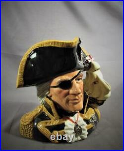 Royal Doulton Character Jug Vice-Admiral Lord Nelson D6932 Jug of the year