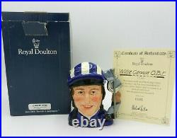 Royal Doulton Character Jug WILLIE CARSON O. B. E. D7111