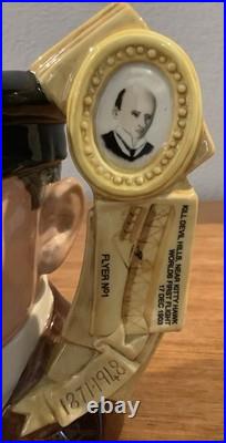 Royal Doulton Character Jug Wilbur Wright & Orville Wright 2002 Limited Ed