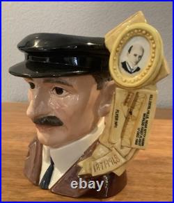 Royal Doulton Character Jug Wilbur Wright & Orville Wright 2002 Limited Ed