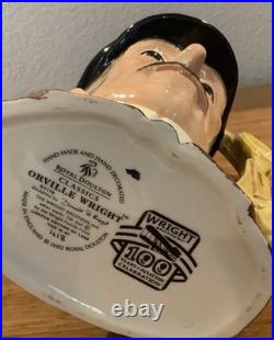 Royal Doulton Character Jug Wilbur Wright & Orville Wright 2002 Limited Ed