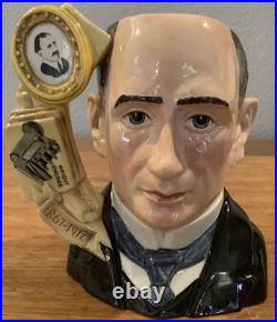 Royal Doulton Character Jug Wilbur Wright & Orville Wright 2002 Limited Ed