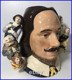 Royal Doulton Character Jug William Shakespeare D6933 (Ltd. Edition of 2500)