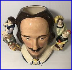 Royal Doulton Character Jug William Shakespeare D6933 (Ltd. Edition of 2500)