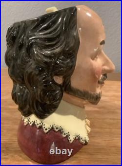 Royal Doulton Character Jug William Shakespeare D7136 Large Jug of the Year 1999